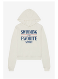 ‘swimming is my favorite sport’ hoodie